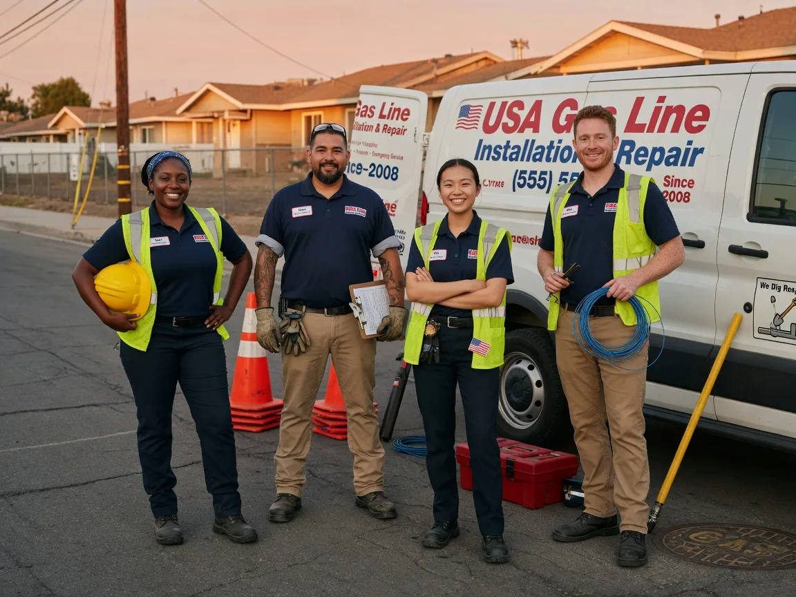 Gas Line Installation company in Louisa, VA